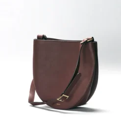 Aesaert handtas els dark brown