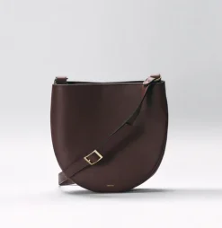 Aesaert handtas els mini dark brown