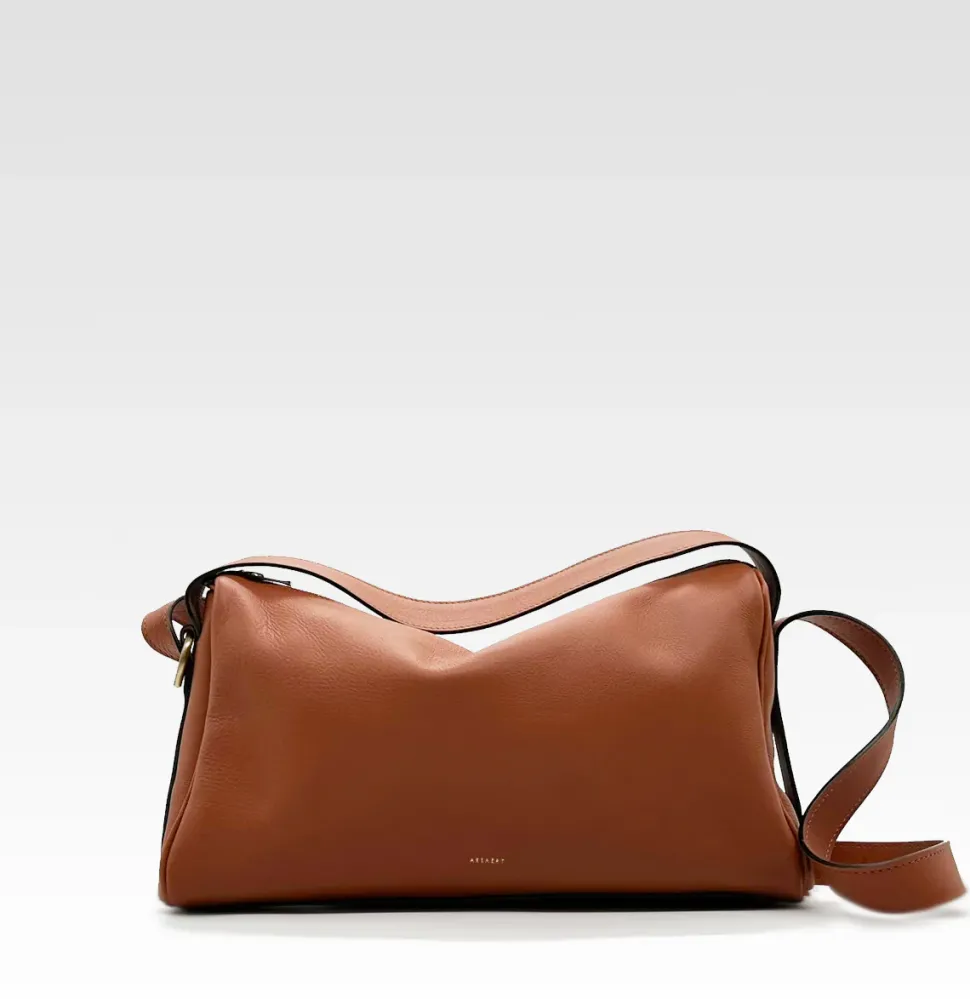 Aesaert handtas teckel camel