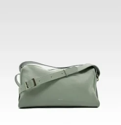 Aesaert handtas teckel sage green