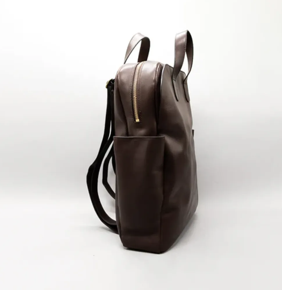 Aesaert rugzak odile dark brown