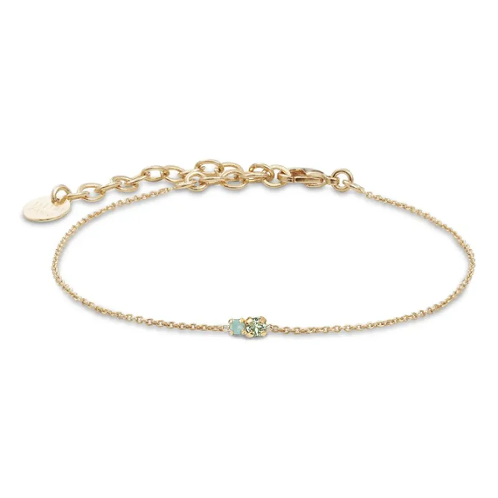 BDM – amants armband pacific opaal en chrysoliet