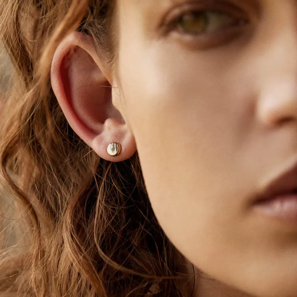 BDM – chiara studs silver night