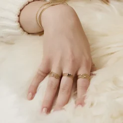 BDM – tresors ring simple silver night