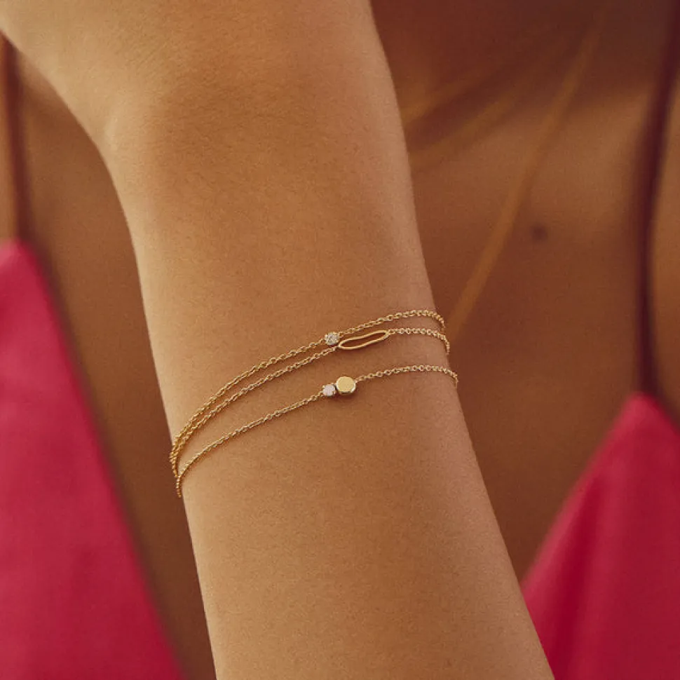 BDM – zephyr armband wit kristal