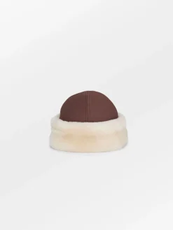 BS Dora Shearling Hat Hot Fudge Brown
