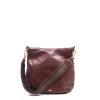 Campomaggi – crossbody handtas met multicolor riem wine