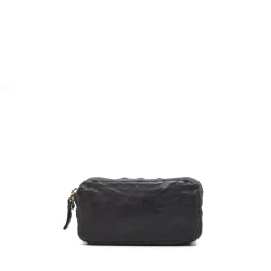 Campomaggi – phone case handtas grey met kleurrijke riem