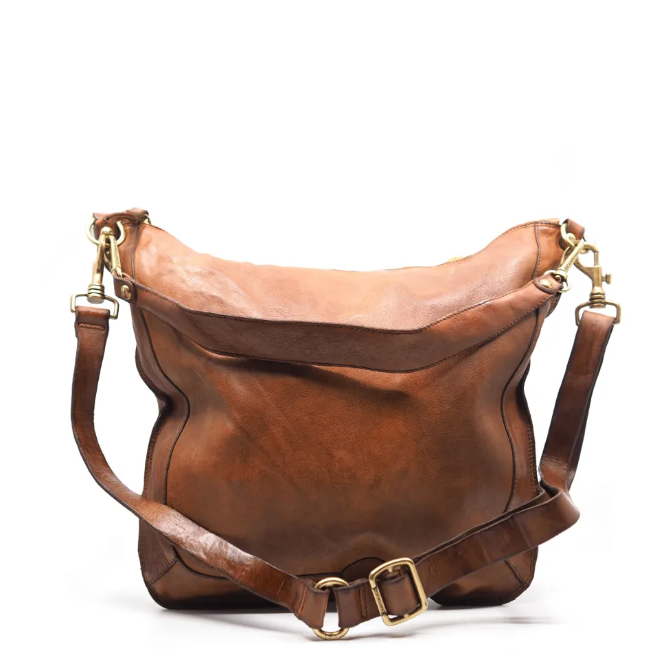 Campomaggi – schoudertas cognac