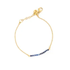 EB – armbandje met fijne steentjes blauw