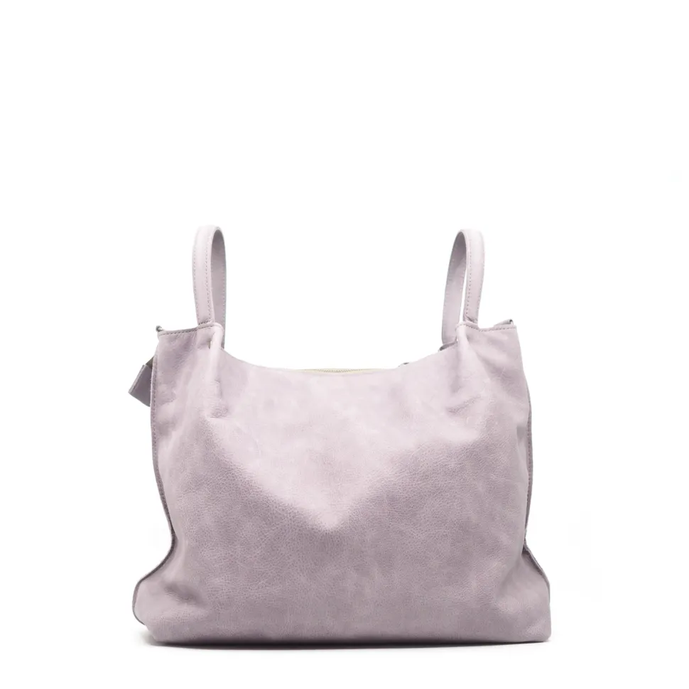 Ellen Truijen – pleione mini compact shopper handtas dry violet