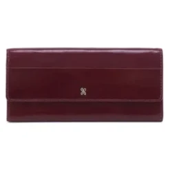 Hobo – portefeuille Jill trifold bordeaux