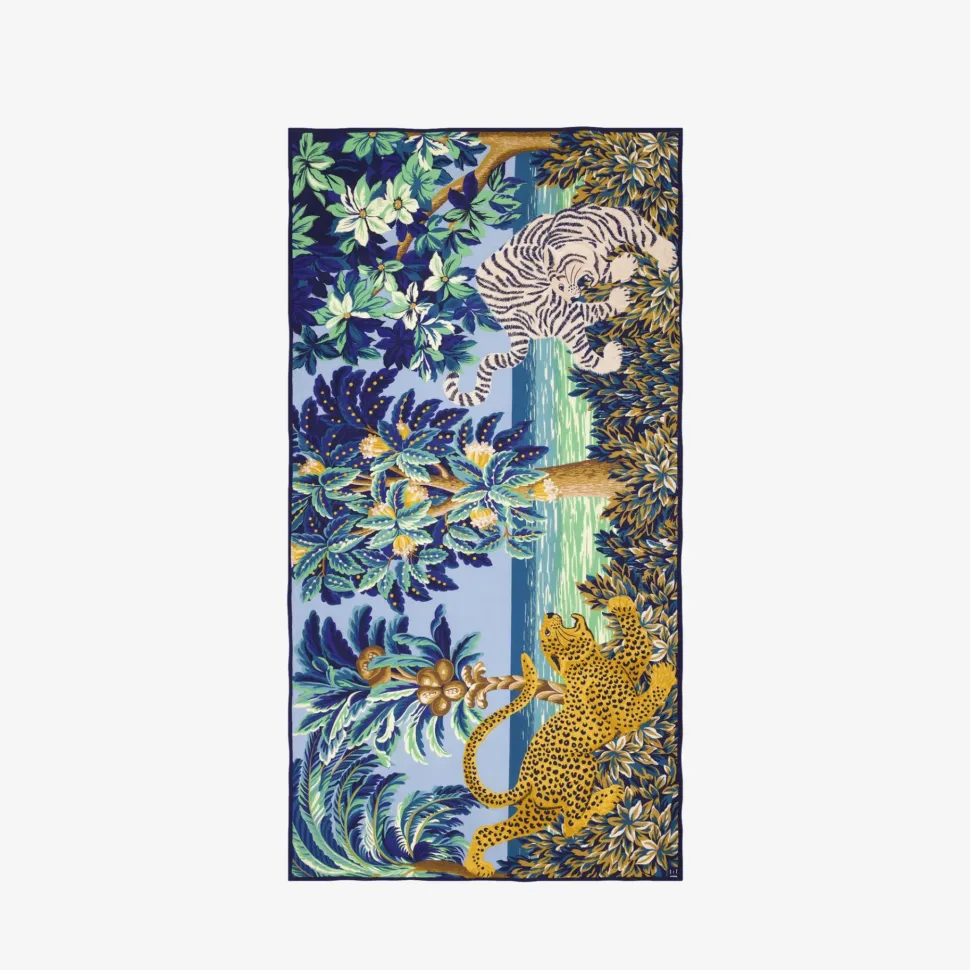 IT – sjaal Chatou lichtblauw