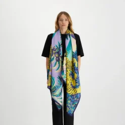 IT – sjaal Chatou paars