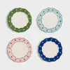 &K coaster garland set of 4
