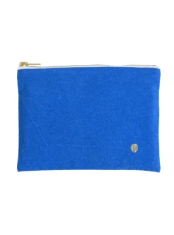La cerise – pochette blauw mecano medium