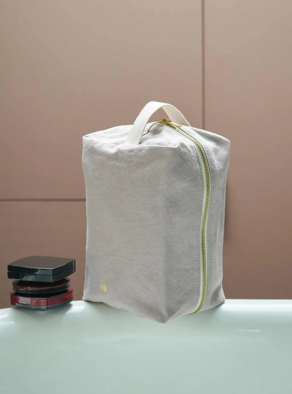 La cerise – toilettas iona poivre rose groot