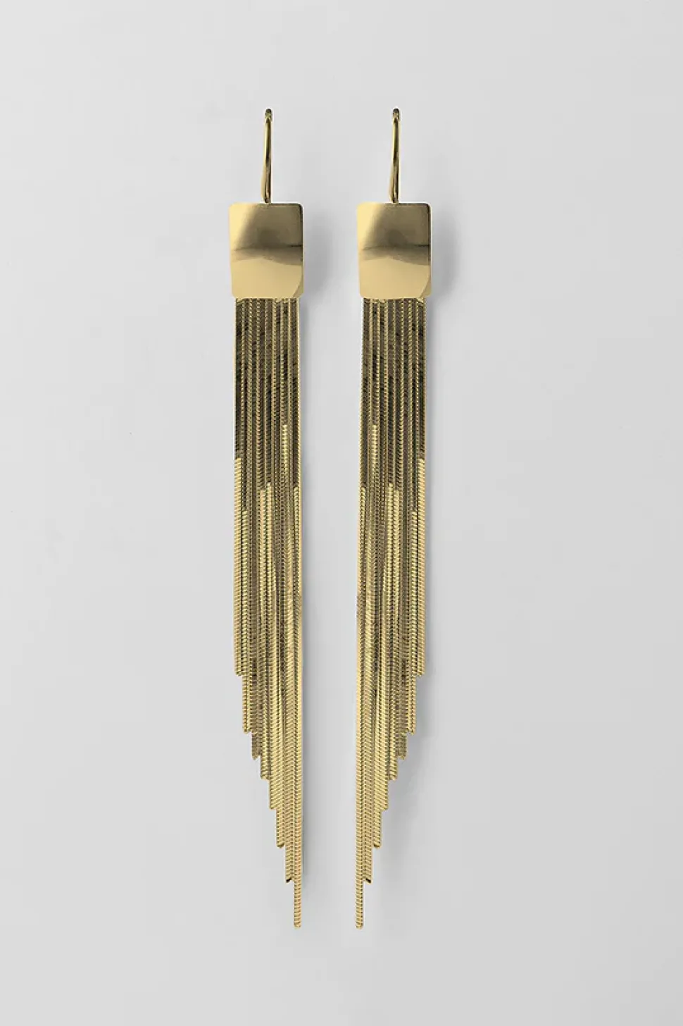 Lore Van Keer – credo oorringen verguld zilver