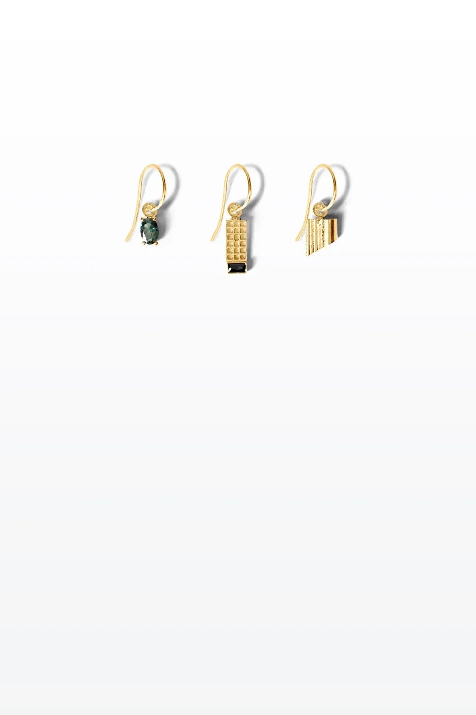 Lore Van Keer – lucem set van 3 zilver verguld