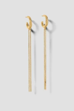 Lore Van Keer – minimalistische oorbellen zilver verguld