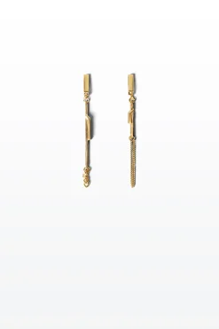 Lore Van Keer – play oorbellen zilver verguld