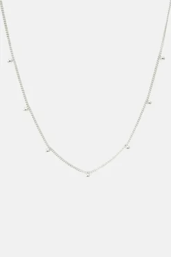 MHL – ketting met bolletjes zilver
