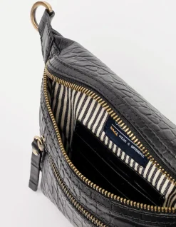 O My Bag – buideltas Beck’s Bum Bag Croco Leather Strap