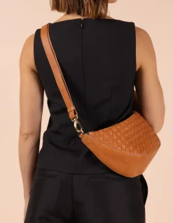 O My Bag – handtas Leo Woven Soft Grain Leather