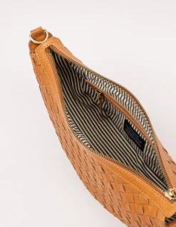 O My Bag – handtas Leo Woven Soft Grain Leather