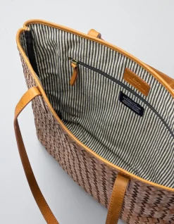 O My Bag – Georgia woven shopper