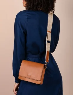 OMB – Sand Webbing Strap Classic Leather