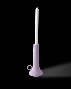 Polspotten – kaarsenhouder spartan lila