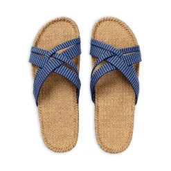 Shangies – sandalen blue stripes