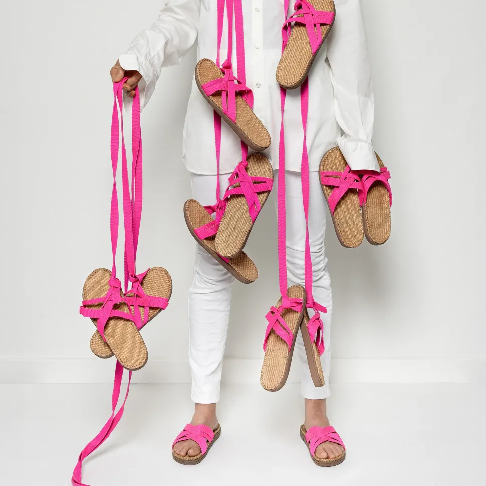 Shangies – sandalen pink posh