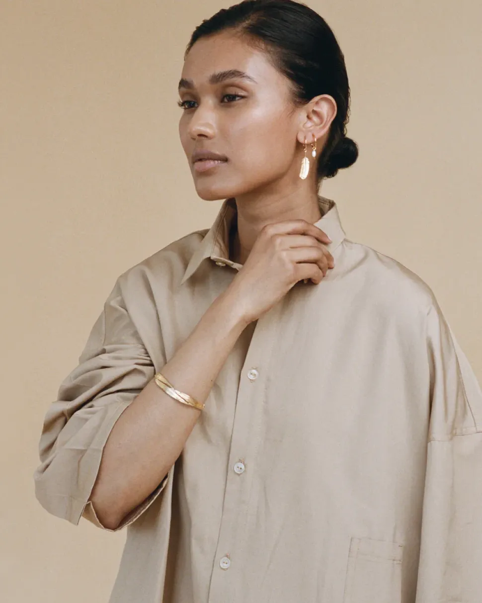 Wouters&Hendrix – armband met bamboestructuur