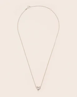 Wouters&Hendrix – ketting met gehamerd hartje