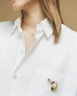 Wouters&Hendrix – ketting met gehamerd hartje