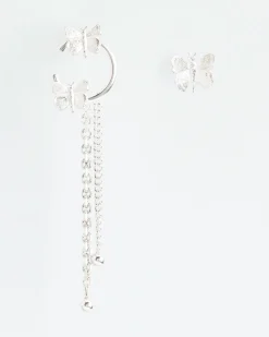 Wouters&Hendrix – studs met hoop en vlinders