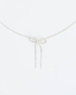 Wouters&Hendrix – textured ketting met strikje