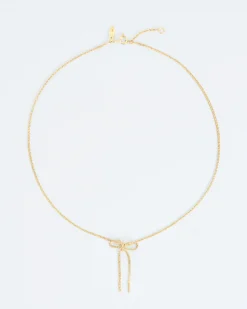 Wouters&Hendrix – textured ketting met strikje