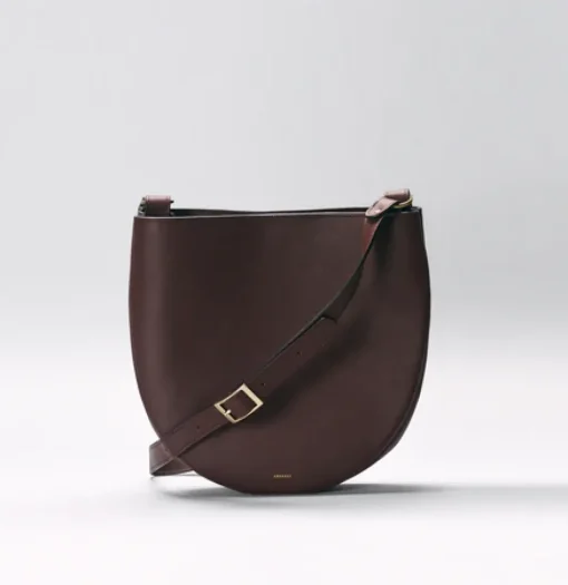 Aesaert handtas els mini dark brown