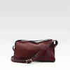 Aesaert handtas teckel mini mahogany red