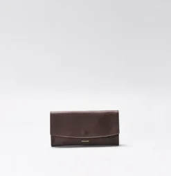 Aesaert portefeuille camille dark brown