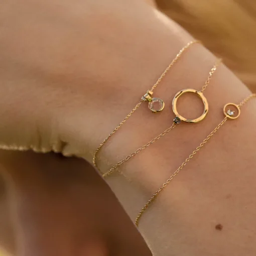 BDM – alizés armband silver night