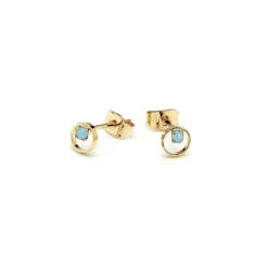 BDM – shadow studs pacific opaal