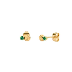 BDM – zephyr studs emerald