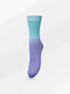 BS Gradiant Glitter Sock Royal Blue