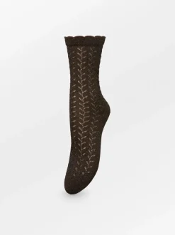 BS Leomy Cotta Sock Hot Fudge Brown