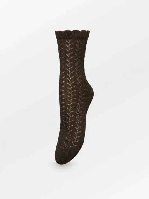 BS Leomy Cotta Sock Hot Fudge Brown