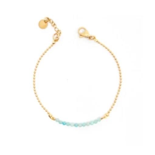 EB – armbandje met fijne steentjes licht blauw